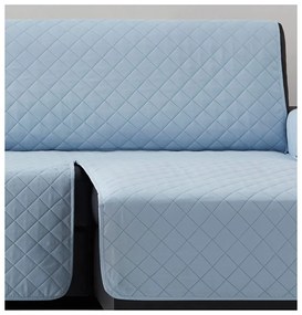 Capa de Sofá Chaise Longue Acolchoada (Cor Pastel)