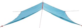Lona de campismo 400x294 cm impermeável azul