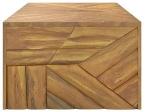 Mesa de centro 110x60x38 cm madeira maciça teca