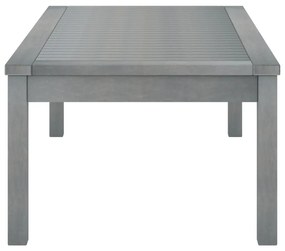 Mesa de centro 100x50x33 cm madeira de acácia maciça cinzento