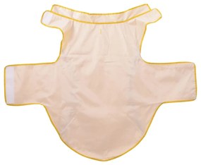 Capa de chuva para cães com tiras reflectoras amarelo 4XL