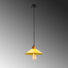 Candeeiro de Teto GMN-00003 – Amarelo – 103 x 24 cm