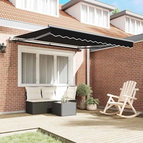 Toldo Retrátil Automático Preto 300x250 cm da