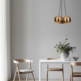 Candeeiro Chandelier Sivani – Vintage – Diâmetro 40 cm, Altura 113 cm