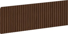 Mexen Rivel frente frisada para o corpo do armário de casa de banho 60 x 20 cm, noz - 91A20-0600-235-1-86