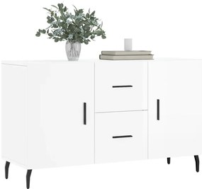 Aparador 100x36x60 cm derivados de madeira branco brilhante