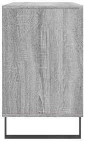 Sapateira 102x36x60 cm derivados de madeira cinzento sonoma
