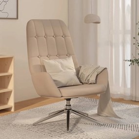 vidaXL Cadeira de descanso camurça artificial cinzento-claro