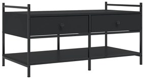 Mesa de centro 99x50x50 cm derivados de madeira preto