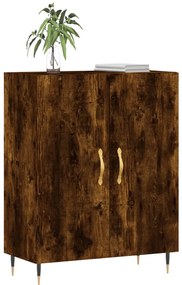 Aparador 69,5x34x90 cm derivados de madeira cor carvalho fumado