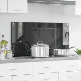 vidaXL Proteção de Cozinha Cinzento escuro 100 x 50 x 0.6 cm