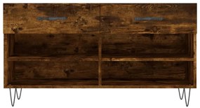 Banco sapateira 102x35x55 cm deriv. madeira carvalho fumado