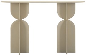 MESA CONSOLA DUNE 120X40X75,5 CM CREME