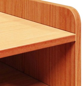 Mesa-de-cabeceira com gaveta Castanho-mel 38 x 36 x 29,5 cm