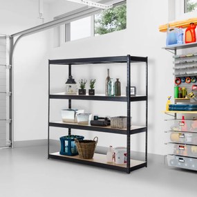 Estante para cargas pesadas 160 x 60 x 180 Preto