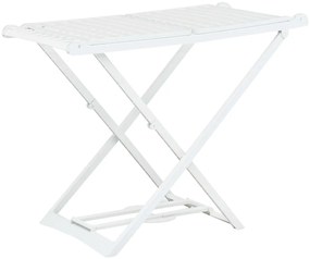 Estendal roupas dobrável plástico branco