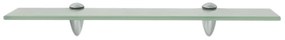 Prateleiras flutuantes 2 pcs vidro 50x20 cm 8 mm