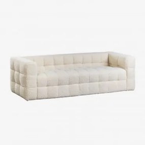 Sofá Em Bouclé Harriet 3 Lugares - Sklum