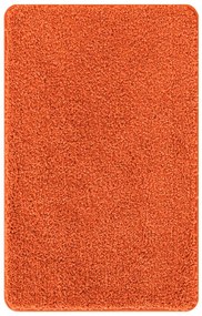 Tapete de Banho Retangular Laranja 60x90 cm Polipropileno Antiderrapan