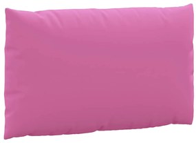 Almofadões p/ móveis de paletes 2 pcs tecido oxford rosa