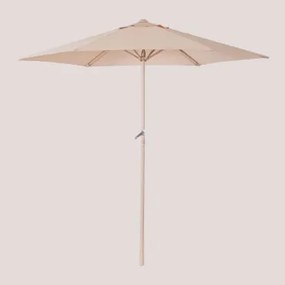 Guarda-chuva de Tecido e Aço (Ø235 cm) Jaden Maquilhagem Leve - Sklum