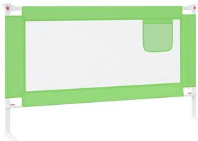 Barra de segurança p/ cama infantil tecido 140x25 cm verde
