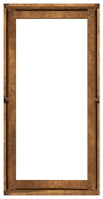 Floreira enferrujada 40x80x40 cm aço resistente