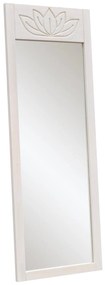 Espelho Cheval Lotus – Branco – 55x155x2 cm