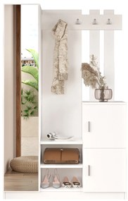 Cabideiro DD7 – Branco – 113,6 cm x 180 cm x 35 cm
