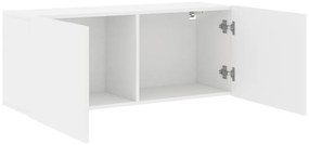 Móvel de parede para TV 100x30x41 cm branco