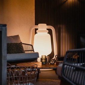 LED Candeeiro de pé inteligente branco 110 cm c/ WiFi G95 - Storm Extra Large Moderno,Design