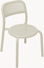 Cadeiras de jantar empilháveis para jardim Toní, conjunto de 2