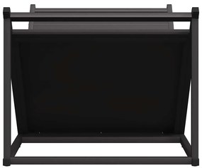Suporte para lenha 70x43x34,5 cm aço laminado a frio preto