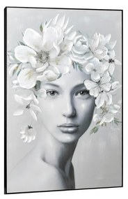 Tela Pintada 80x120cm "Floral"