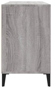 Sapateira 102x36x60 cm derivados de madeira sonoma cinza