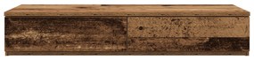 Caixas de Cama vidaXL Madeira Velha 90x36,5x16,5 cm Madeira de Engenha