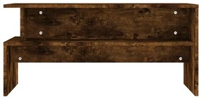 Mesa de centro 90x55x42,5cm derivados madeira carvalho fumado