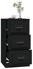 Aparador 36x35,5x67,5 cm derivados de madeira preto