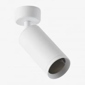 Aplique De Teto Orientável Em Alumínio Walid Branco - Sklum