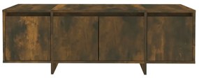 Móvel de TV 120x30x40,5 cm derivados de madeira carvalho fumado