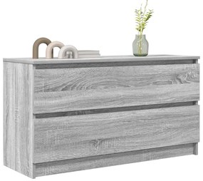 Móvel de TV 100x35x54 cm derivados de madeira cinzento sonoma
