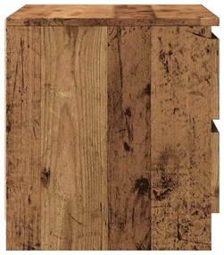 Mesa de cabeceira 50x40x43,5 cm derivados madeira madeira velha