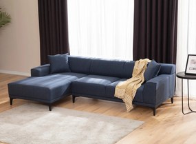 Sofá de Canto Petra – Azul – 145 x 250 cm