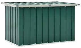 Caixa de arrumação para jardim 109x67x65 cm verde