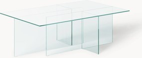 Mesa de centro de vidro Anouk, L 102 cm