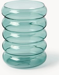 Copos altos em vidro de borossilicato artesanais Bubbly, conjunto de 4