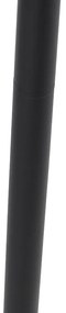 Lanterna de pé exterior preta 120 cm IP44 - Havana