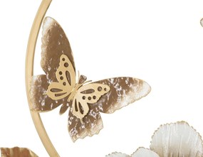 PAINEL DE PAREDE DE FERRO ROUNS 58,4X5,1X63,5 CM MULTICOLORIDO