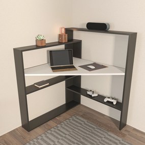 Secretária Kelly – Preto e Branco – 93,6 cm x 114 cm