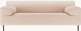 Sofá freistil180 (2 lugares), rosa branco-pérola/preto, L 202 cm